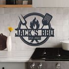 Personalized Metal Grilling Sign,Backyard Metal Sign,BBQ Decor,Grilling Gift Dad