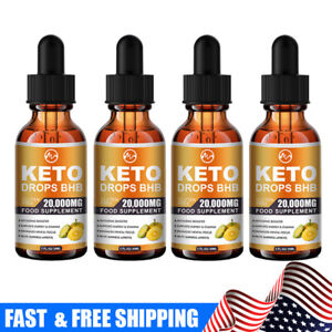 Keto Drops Diet Shred Burn Ketosis Supplements Fat Burn & Carb Blocker 30ml