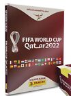 PANINI FIFA WORLD CUP 2022 QATAR  ALBUM HARD COVE.  BOX TOTAL 250 STICKERS