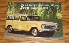 Original 1967 1968 Jeep Recreation Fleet Sales Brochure 67 68 Wagoneer Jeepster
