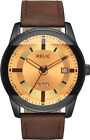 Relic by Fossil  Men's  Metal and Leather Casual Watch ZR12229