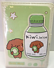 Cute Journal Notebook, Kiwi Juice, Puppy, 5.3 X 7.3