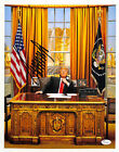 Donald Trump Signed Autograph 11x14 Photo President - JSA COA LOA