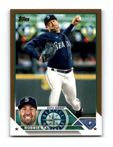 2023 Topps #235 Robbie Ray Seattle Mariners Gold #/2023