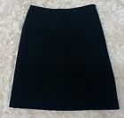 Tommy Hilfiger Size 6 Pencil Skirt Black Lined Stretch