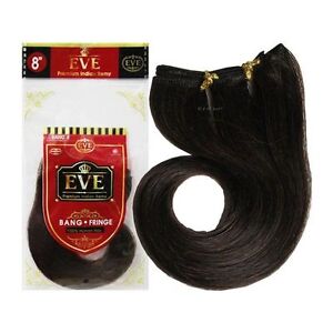 [EVE] PREMIUM INDIAN REMY 100% HUMAN HAIR BANG / FRINGE PIECE 8