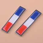 Useful 2pcs France French Flag 3D Emblem Sticker Badge Decal for Car Motorcycle