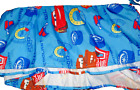 Disney Pixar World of Cars Dust Ruffle ONLY Bed Skirt Child Toddler Blue Red