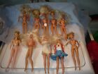 LOT OF 10 Mattel  Barbie DOLLS SOME NUDE SOME CLOTHES all 1966