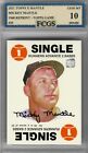 2021 Topps X Mickey Mantle 1968 Game Reprint #39 Graded FCGS 10 GEM MINT!!!