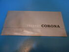 CORONA   Toyopet Corona   Catalog   Pamphlet   Showa Retro   Stained     F14