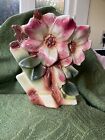Mccoy magnolia flower form vase