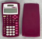 Texas Instruments TI-30X IIS Pink/fusia  solar powered Calculator, tested works
