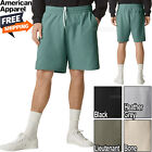 Mens American Apparel Pique Gym Shorts 100% Soft Ring Spun Cotton Pockets S-2XL