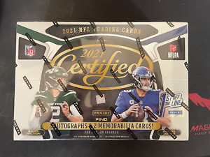 2021 Panini Certified Football Hobby Box FACTORY SEALED FOTL First off the line!