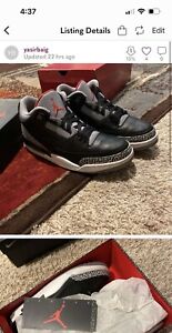 Size 11 - Jordan 3 Retro OG Mid Black Cement