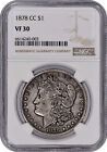 1878-CC Morgan Silver Dollar $1 NGC VF30