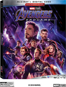 Avengers: Endgame (Blu-ray, 2019) DISC WITH ARTWORK. NO CASE.  Free Shipping