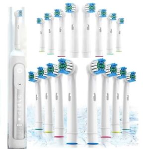 16Pcs Precision Electric Toothbrush Brush Heads Replacement Fit For Oral B Braun