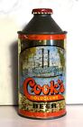 New ListingCOOKS GOLDBLUME BEER - CONE TOP - WITH CAP (FLORIDA) - EVANSVILLE, INDIANA
