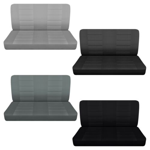 Car seat covers Fits Chevy S10 trucks 82-91 Front Bench ,NO Headrest   21 colors (For: 1987 S10)