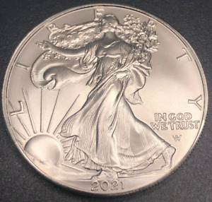 2021 AMERICAN SILVER EAGLE from tube Type 2