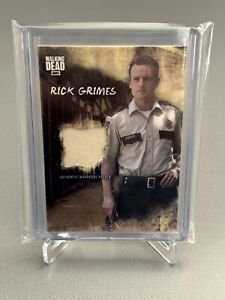 Topps The Walking Dead Road To Alexandria Rick Grimes Wardrobe Relic