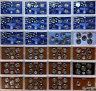 1999-2021 S CLAD Proof State/National Park Quarters 118 Coin Set