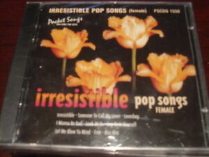 POCKET SONGS KARAOKE DISC PSCDG 1550 IRRESISTIBLE POP SONGS CD+G MULTIPLEX