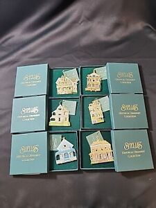 Shelia's Historical Ornament Collection Eclectic Blue 1995 First Edition