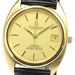 OMEGA Constellation 168.0056 Cal.1011 Date gold Dial Automatic Men's_798916