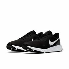 Nike REVOLUTION 5 Mens Black White BQ3204-002 Mesh Athletic Sneaker Shoes