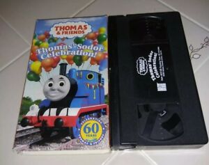 Thomas & Friends Thomas' Sodor Celebration VHS Tape Very Rare Kids Educational