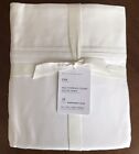 Pottery Barn 700-Thread-Count Sateen SHEET SET,  White, Size King, W/$299.00 Tag
