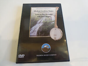 All About Goodtime Banjos Deering Banjo Company DVD Learn To Play With 2 Fingers