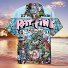 Rat Fink Rattail Hot Rod Hawaiian Shirt
