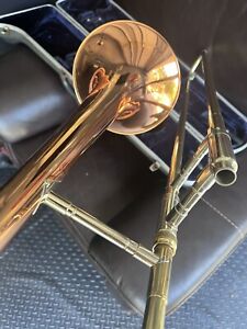 New ListingConn Copper Bell Trombone/Smooth Slide/Great Player