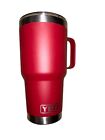 YETI Rambler 30 oz Travel Mug, Vacuum Insulated with Stronghold Lid, Harvest Red