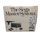 Sega Master System Original Console In Original Box W/ Manuals & Gun - TESTED 🔥