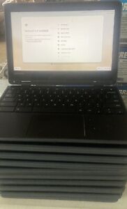 Mixed Lot of 10 Lenovo Chromebooks (N23 YOGA, 300E)