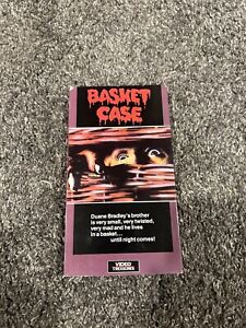New ListingRare Basket Case Horror VHS Tape Cult 1983 Movie Video Treasures 1990