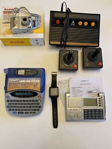 Broken Electronics Lot Kodak Smart Watch Brother Label Maker Ultronic Console