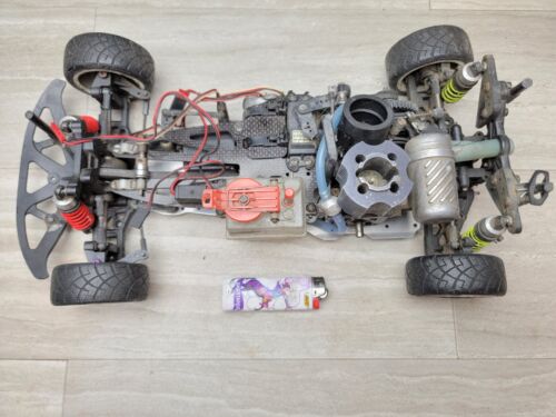1st Gen Hpi Nitro Rs4 Roller Parts Car? 1/10 Scale RC Car SELLING AS IS