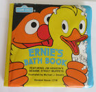 1982 Ernie's Bath Book, Sesame Street,  Plastic Covered Foam 6