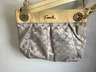 coach handbag with both shoulder and hand straps