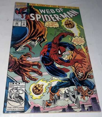 Web of Spider-Man #86 Marvel Comics 1st Demogoblin App. VF/NM 1992