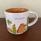 STARBUCKS 2014 Orlando Florida 14oz Coffee Mug Cup You Are Here Series Gold