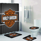 Legendary Harley Davidson grille Style Printed Shower Curtain or Bathroom Sets.