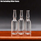 1:12 Miniature 3PCS Glass Vase Bottle Clear Wine Pitcher Jug Art Decor Dollhouse