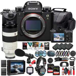 Sony Alpha a9 Mirrorless Camera W/ Sony FE 100-400mm Lens - Pro Bundle